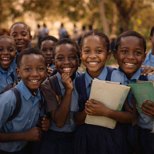smiling-school-children